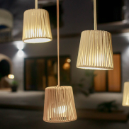 New Garden Conta Mini - Hängeleuchte mit wiederaufladbarem Leuchtmittel und Fernbedienung - Ø14,5 x 314,6 cm - 3W LED inkl. - IP54 - weiß