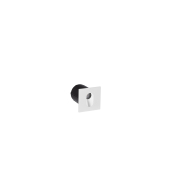 Nova Luce Cael - Wandeinbauleuchte - 7 x 7 x 7,5 cm - 3W LED inkl. - IP65 - Sand Weiß