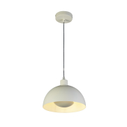 Searchlight Mars - Pendelleuchte - Ø 25 x 150 cm - matt creme