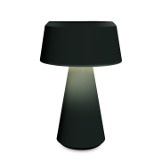 ONE Light Portable Trendy Light - wiederaufladbare Tischleuchte - Ø 15 x 22 cm - 3W dimmbare LED inkl - IP65 - schwarz