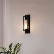 Nova Luce Juliet - wandleuchte - 13 x 14,7 x 63 cm - schwarz