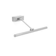 Faro Magritte - Wandleuchte - 45 x 22,4 x 4 cm - 8W LED inkl. - Nickel satiniert