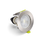 Integral LED Evofire 72 - einbauspot - Ø 72 mm, Ø 60 mm einbaumaß - IP65 - satiniertes nickel