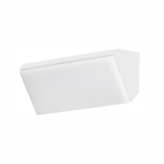 Nova Luce Keen - Außenwandleuchte - 18 x 9 x 9 cm - 12W LED inkl. - IP65 - weiß