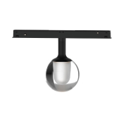 VK Lighting Eiva - magnetisches Schienensystem - Schienenstrahler - Ø 7,5 x 13,1 cm - 3W LED inkl. - DALI dimmbar - schwarz