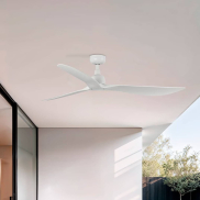 Faro Outwood L - deckenventilator - Ø 150 cm - IP44 - matt weiß