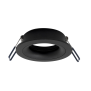 Nova Luce Enzo - Einbaustrahler - Ø 92 mm, Ø 78 mm Einbaumaß - schwarz