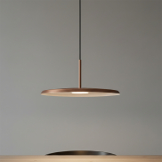 Artdelight Osorne - Hängeleuchte - Ø 35 x 143,5 cm - 7W LED inkl. - Kupfer