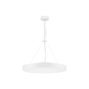 Nova Luce Perfect Profile - Hängeleuchte mit Fernbedienung - Ø 60 x 120 cm - 40W dimmbare LED inkl. - 2700K-6000K - weiß