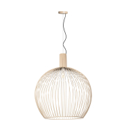 ETH Wire Sand – hängeleuchte – Ø 60 x 178 cm – sand