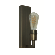 Artdelight Movano - Wandleuchte - 13 x 8,7 x 17,8 cm - dunkel bronze