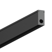 VK Lighting Eiva - magnetisches Schienensystem - Aufbauprofil - 2,7 x 5,6 cm - DALI dimmbar - schwarz