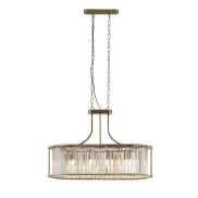 Searchlight Victoria - Pendelleuchte - 78 x 30 x 150 cm - gold