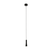 Faro Nina – hängelampe – Ø 4 x 13 cm – 4W LED inkl. – schwarz