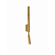 Maxlight Organic H - Wandanbauleuchte - 10 x 47 cm - 2 x 1W LED inkl. - gold