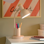 Nordlux Devone - Schreibtischlampe - Ø 12 x 43,5 x 15 cm - altrosa