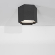Nova Luce Samba - deckenleuchte - 25 x 20 cm - 10W LED inkl. - sand schwarz