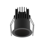 Nova Luce Bree - Einbaustrahler - Ø 56 mm, Ø 50 mm Einbaumaß - 7W LED inkl. - IP32 - schwarz