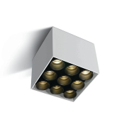 ONE Light Dark Light Ceiling Tubes - Deckenleuchte - 9,5 x 9,5 x 8,4 cm - 20W LED inkl. - weiß
