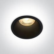 ONE Light Semi Trimless Dark Light - Einbaustrahler - Ø 69 mm, Ø 64 mm Einbaugröße - schwarz
