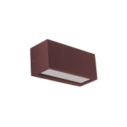 Century Italia Reverso - Außenwandleuchte - 10 x 11 x 25 cm - IP65 - braun