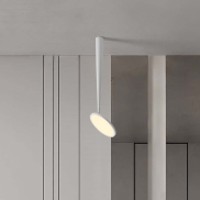 Nova Luce Ekei - Deckenleuchte - Ø 20 x 55 cm - 14W LED inkl. - Sand weiß