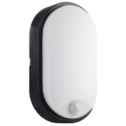 Century Italia Forma - Wand- und Deckenleuchte - 12 x 6,3 x 21,2 cm - 14W LED inkl - mit Bewegungssensor - einstellbare Lichtfarbe - IP54 - weiß und schwarz