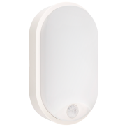 Century Italia Forma - Decken- und Wandanbauleuchte - 12 x 6,3 x 21,2 cm - 14W LED inkl - mit Bewegungssensor - einstellbare Lichtfarbe - IP54 - weiß
