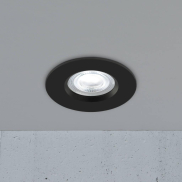 Nordlux Smart Don - Einbaustrahler - intelligente Beleuchtung - Ø 85 mm, Ø 72 mm Einbaugröße - 4.7W LED inkl. - IP65 - schwarz