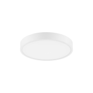 Nova Luce Perfect Profile - Deckenleuchte mit Fernbedienung (exkl.) - Ø 40 x 10 cm - 20W dimmbare LED inkl. - 2700K-6000K - weiß