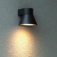 Nordlux Kyklop Cone - außenwandleuchte - Ø 15,6 x 13,9 cm - IP54 - schwarz
