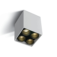 ONE Light Dark Light Ceiling Tubes - Deckenleuchte - 6,4 x 6,4 x 8,4 cm - 10W LED inkl. - weiß