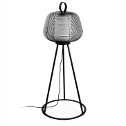 Faro Nara – stehlampe – 56 x 120 x 46 cm – IP65 – mattschwarz