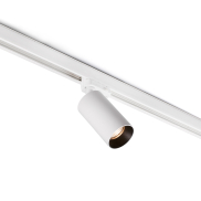 Faro Stan – schienenstrahler mit COB-LED – 3-Phasen-Schienensystem – Ø 6 x 10 cm – 12W LED inkl. – mattweiß