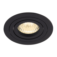 Maxlight Signal I - Einbaustrahler 1L - Ø 90 mm, Ø 75 mm Einbaugröße - schwarz