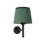 Faro Savoy - Wandleuchte - 23 x 18,5 x 39,2 cm - grün und schwarz