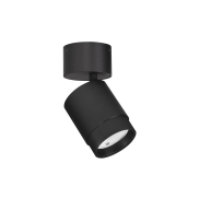Nova Luce Spectre - Aufbaustrahler - Ø 6,5 x 12 cm - 10W LED inkl. - verstellbarer Strahl - schwarz