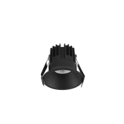 Nova Luce Luela - Einbaustrahler - Ø 85 mm - Einbaumaß 75 mm - 13W LED inkl. - schwarz - 2700K