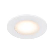 Nordlux Leonis - 3er-Set - Ø 85 mm, Ø 68 mm Einbaugröße - inkl. 4,5W LED - IP65 - weiß