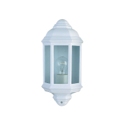 Searchlight Bath - Außenwandleuchte - 17 x 36 cm - IP44 - weiß
