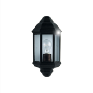Searchlight Bath - Außenwandleuchte - 17 x 36 cm - IP44 - schwarz