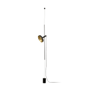 Faro Whizz - Pendelleuchte - Ø 10 x 419,5 cm - schwarz und satiniert gold