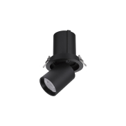 Nova Luce Naruto - Einbaustrahler - Ø 115 mm Einbaumaß - inkl. 20W LED - schwarz - Lichtfarbe warmweiß