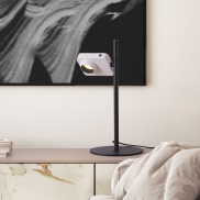 Nova Luce Kedros - Tischleuchte - 22 x 46 x 27 cm - 9W dimmbar LED inkl. - weiß