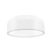 Nova Luce Perleto - Deckenleuchte - Ø 35 x 13 cm - weiß