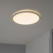 Nordlux Oja - Deckenleuchte - Ø 60 x 3,2 cm - 3 Stufen Moodmaker Funktion (2700K) - 38W LED inkl. - weiß