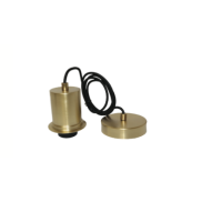 Artdelight Rosario - Pendelset für Ø 20 cm - 150 cm - gold