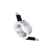 Integral LED AccentPlus Mini – einbauspot – Ø 68 mm – einbaumaß Ø 60 mm – matt silber