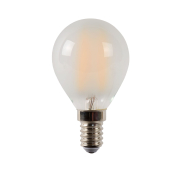 Lucide LED Glühbirne - Ø 4,5 x 7,7 cm - E14 - 4W dimmbar - 2700K - alabaster