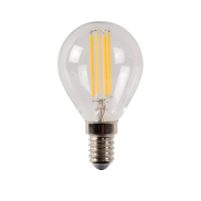 Lucide LED Glühbirne - Ø 4,5 x 7,7 cm - E14 - 4W dimmbar - 2700K - transparent